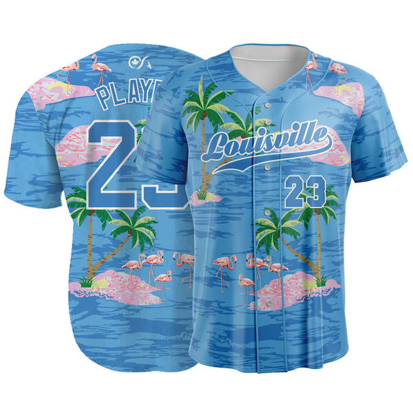 Louisville Slugger Beach Full Button Jersey - BUYIN-LS-SUNSHINE-FULL-BUTTON-JERSEY