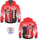 Red, WOW & Blue Hoodie (Customizable)