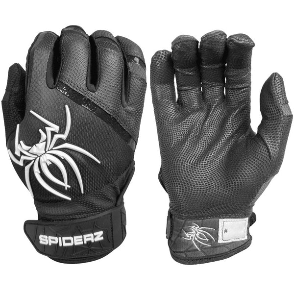 Spiderz PRO Batting Gloves - Black/White