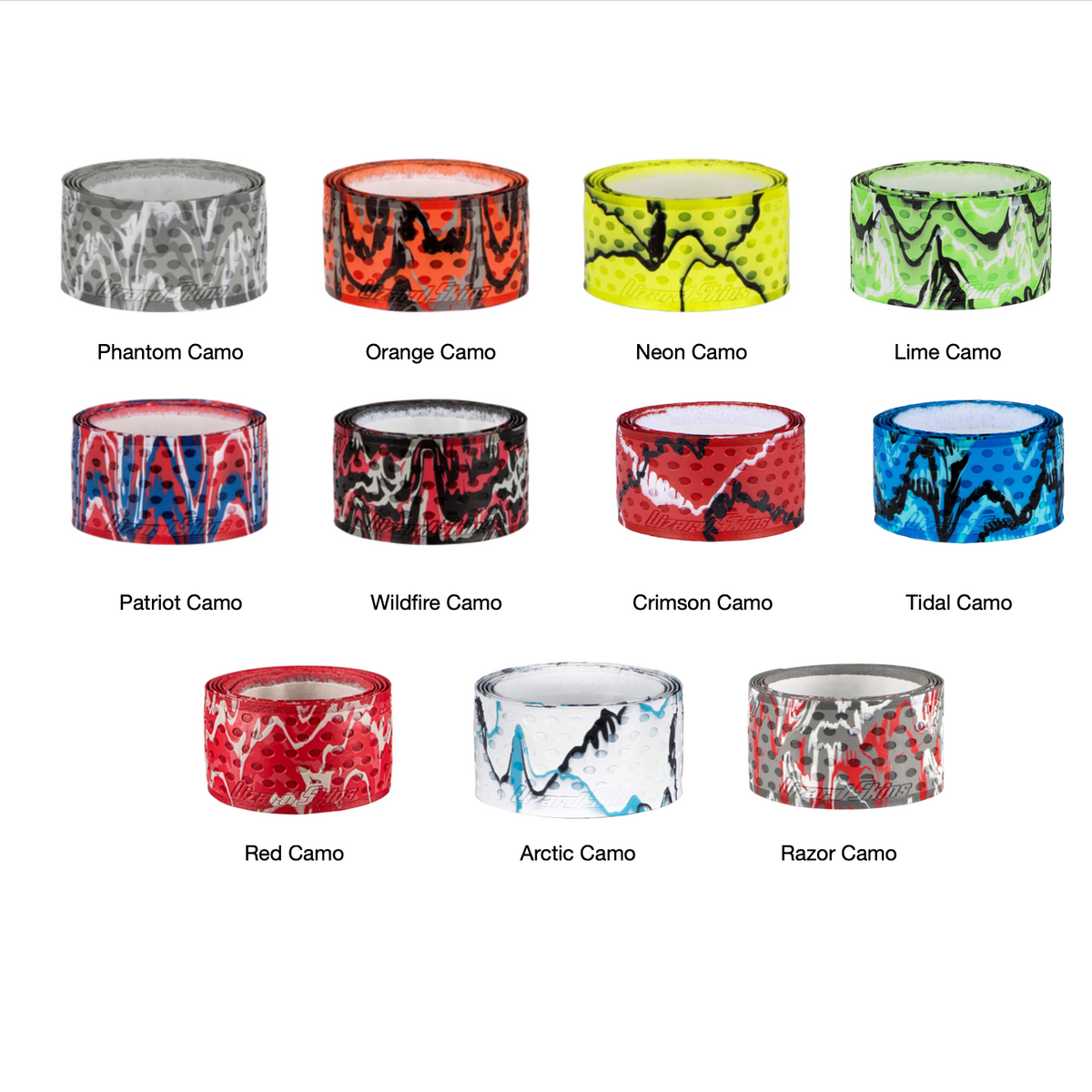 2 Poignées De Batte Lizard Skin DSP Ultra X - Camouflage Carbone 0,5 Mm (Vice Camo)