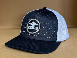 Easton Patch Pacific 105P Branded Snapback Hat - EAS-PATCH-BLK-WHT