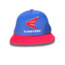 Easton 3D Puff Branded Pacific Royal/Red 474 Performance Flex Fit Hat - Easton-474-Royal/Red-White Outline/Red Puff