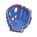 Easton Future Elite 11″ Baseball Glove - FE11 Royal/Red