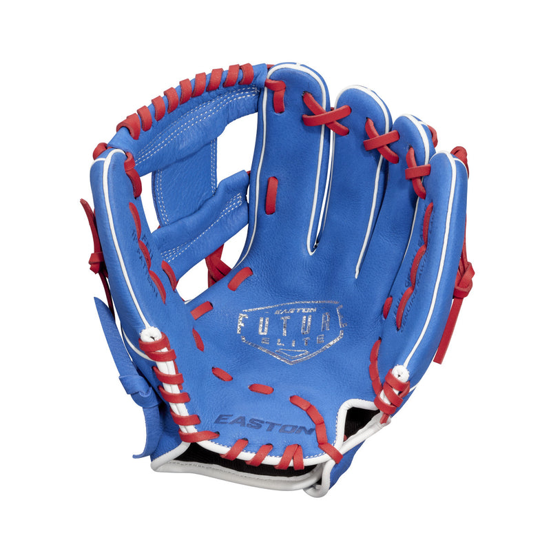 Easton Future Elite 11″ Baseball Glove - FE11 Royal/Red