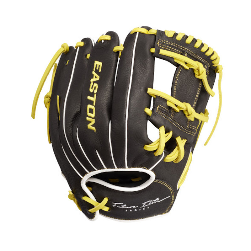 Easton Future Elite 11″ Baseball Glove - FE11 Black/Yellow