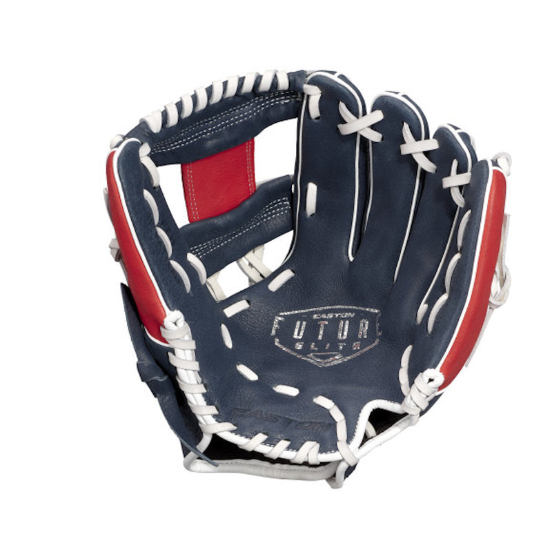 Easton Future Elite 11″ Baseball Glove - FE11 Navy/Red