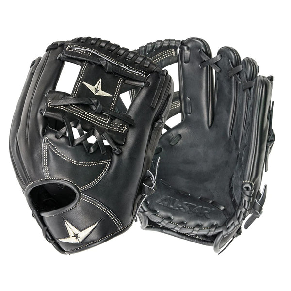 All-Star Pro-Elite 11.5"  Baseball Fielding Glove - Black