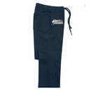 Stratford Flames Navy Cotton/Polyester Fleece Open Bottom Track Pants - FLAMES-KOI2280-Navy-Jogger