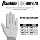 Franklin CFX Pro Hi-Lite Youth Batting Gloves