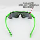 Gator Gear Multi-Lens Sunglasses Kit - Neon Green (w/ Prescription Lens Insert)