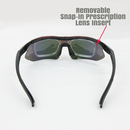 Gator Gear Multi-Lens Sunglasses Kit - Red (w/ Prescription Lens Insert)
