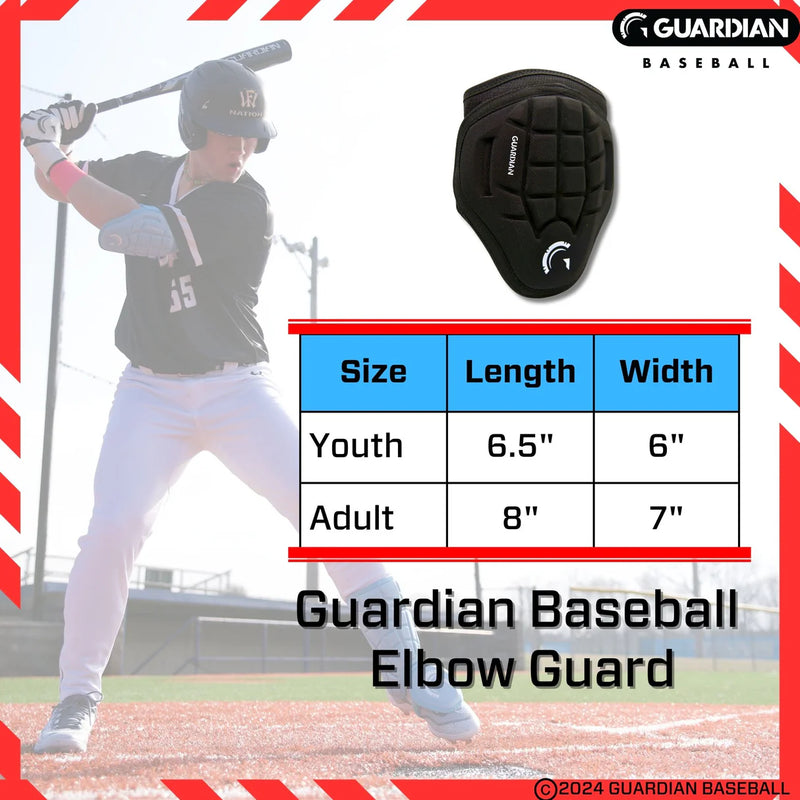 Guardian Elbow Guard Adult/Youth - Various Colours