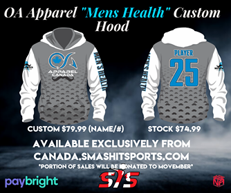 SISC/OA Apparel Men's Health Custom Hoodie Buy in - HDY-SISC-HEALTH-CUST