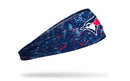 Toronto Blue Jays - Junk Branded Headband : Splatter - Navy - HEADBAND-JUNK-TBJ-SPLATTER-NAVY