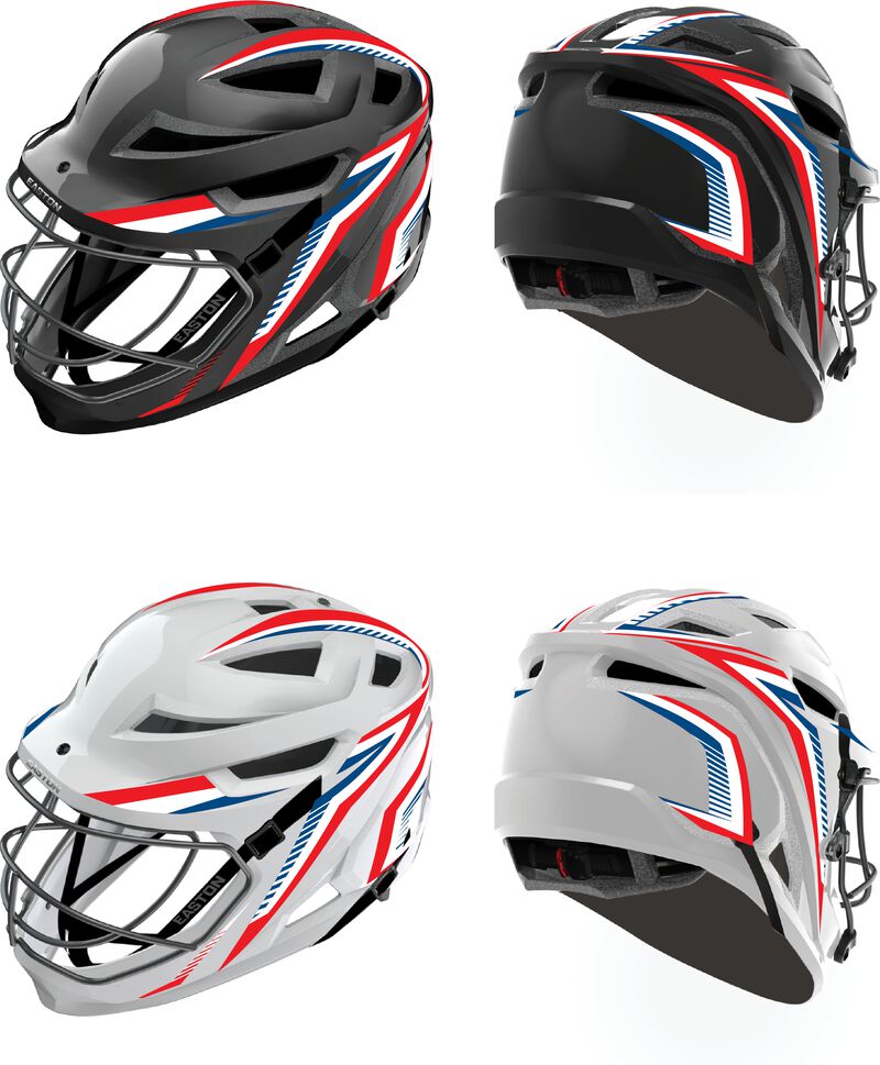 Easton Hellcat Softball Helmet Decal Kit