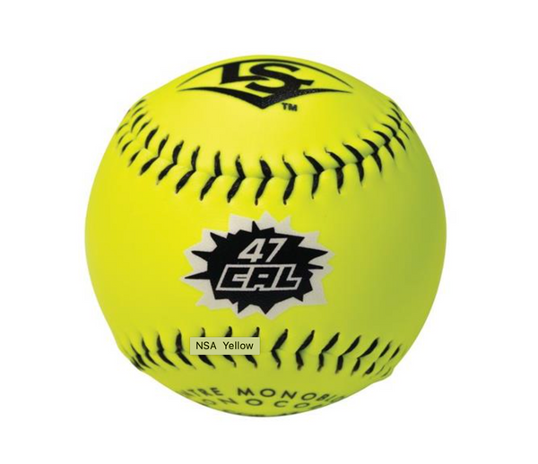 Louisville Slugger NSA Canada 12'' COR.47/500 Softball Optic Yellow- LSSB47CALYL