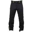 Louisville Slugger Slowpitch Softball Pant Black Base with Coloured Piping