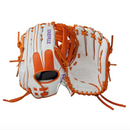 2025 Louisville Super Z Softball Fielding Glove White/Orange - SUPERZ-White/Orange
