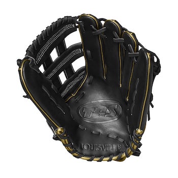 Louisville Slugger TPS Softball 13.5" Glove Black/Gold - LSWTLPSLS20135BG