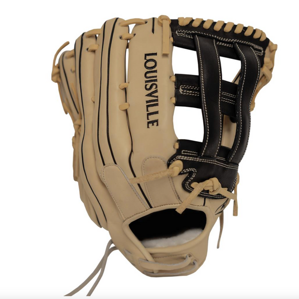 Louisville Slugger Super Z Softball Fielding Glove Cream/Black/Gold Various Sizes