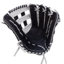 2021 Louisville Super Z Softball Fielding Glove Grey/Black - SUPERZ-GRY/BLK
