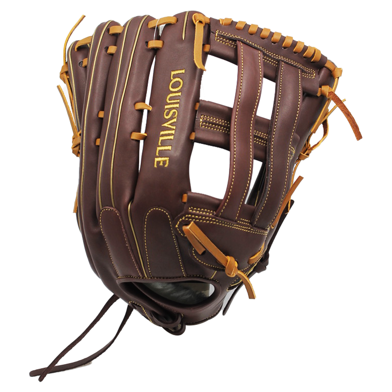 2021 Louisville Super Z Softball Fielding Glove Black Cherry/Gold - SUPERZ-BLK-CHERRY/GOLD