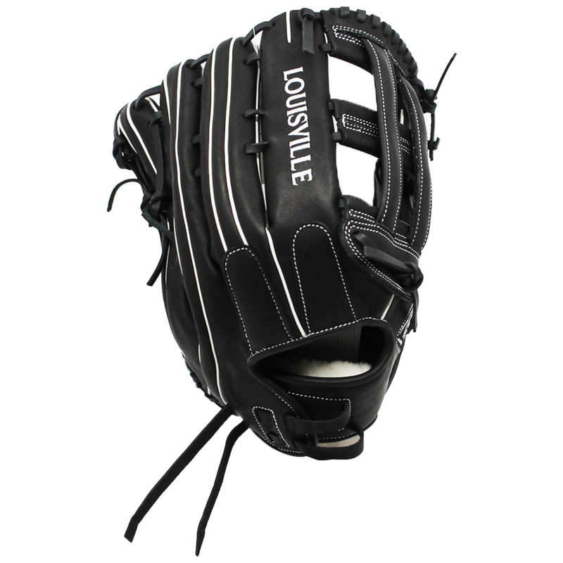 2021 Louisville Super Z Softball Fielding Glove Black/White - SUPERZ-BLK/WHT