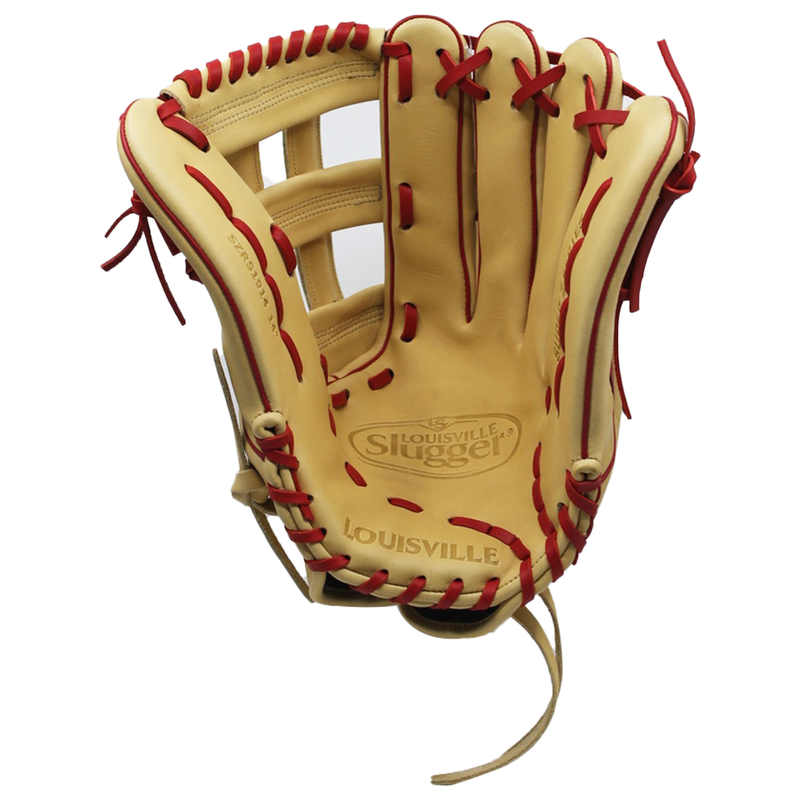 2021 Louisville Super Z Softball Fielding Glove Cream/Red - SUPERZ-CRM/RD