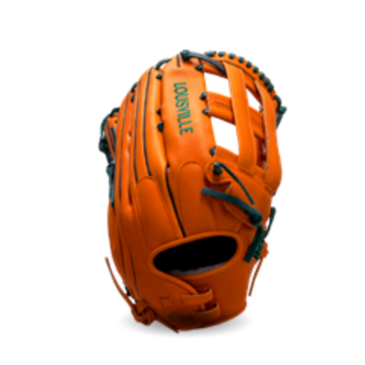 Louisville Slugger LSM222 軟式グローブ 2023 Louisville Slugger Super Z Fielding Glove - Orange/Green