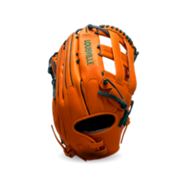 2023 Louisville Slugger Super Z Fielding Glove - Orange/Green