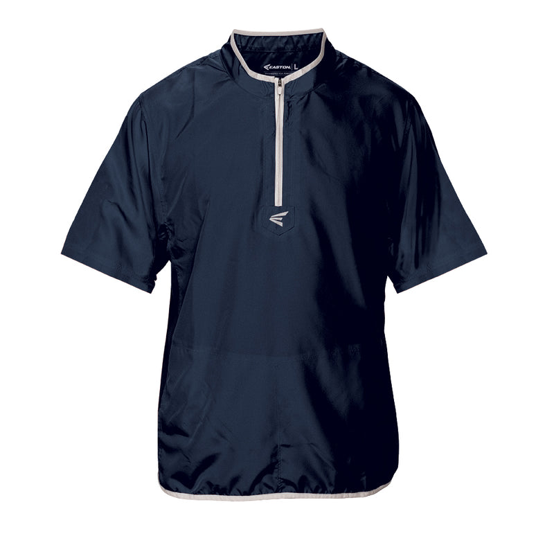 Easton M5 Cage Jacket Short Sleeve Navy/Silver - A167601