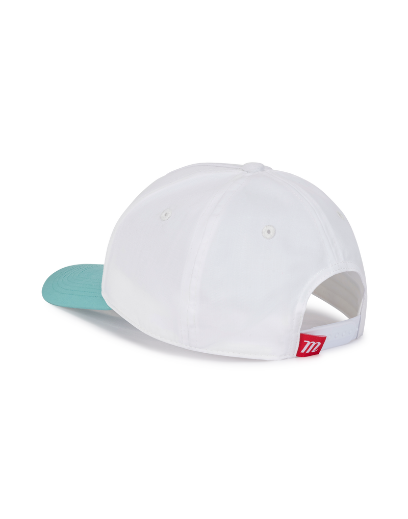 Marucci Baseball Adjustable Hat White/Teal - MAHTMB-W/TL