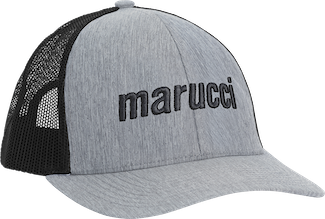 Marucci Snapback Grey/Black Trucker Hat  - MAHTTRPS-GY/BK