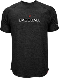Marucci "M" Baseball Heathered Performance Shirt - MAMRLTMB