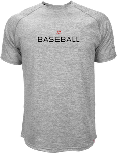 Marucci "M" Baseball Heathered Performance Shirt - MAMRLTMB
