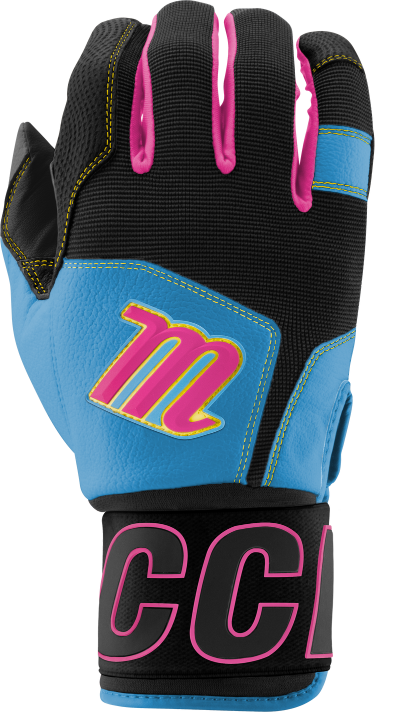 Marucci Blacksmith Wrap Adult Batting Gloves - MBG2BRSM