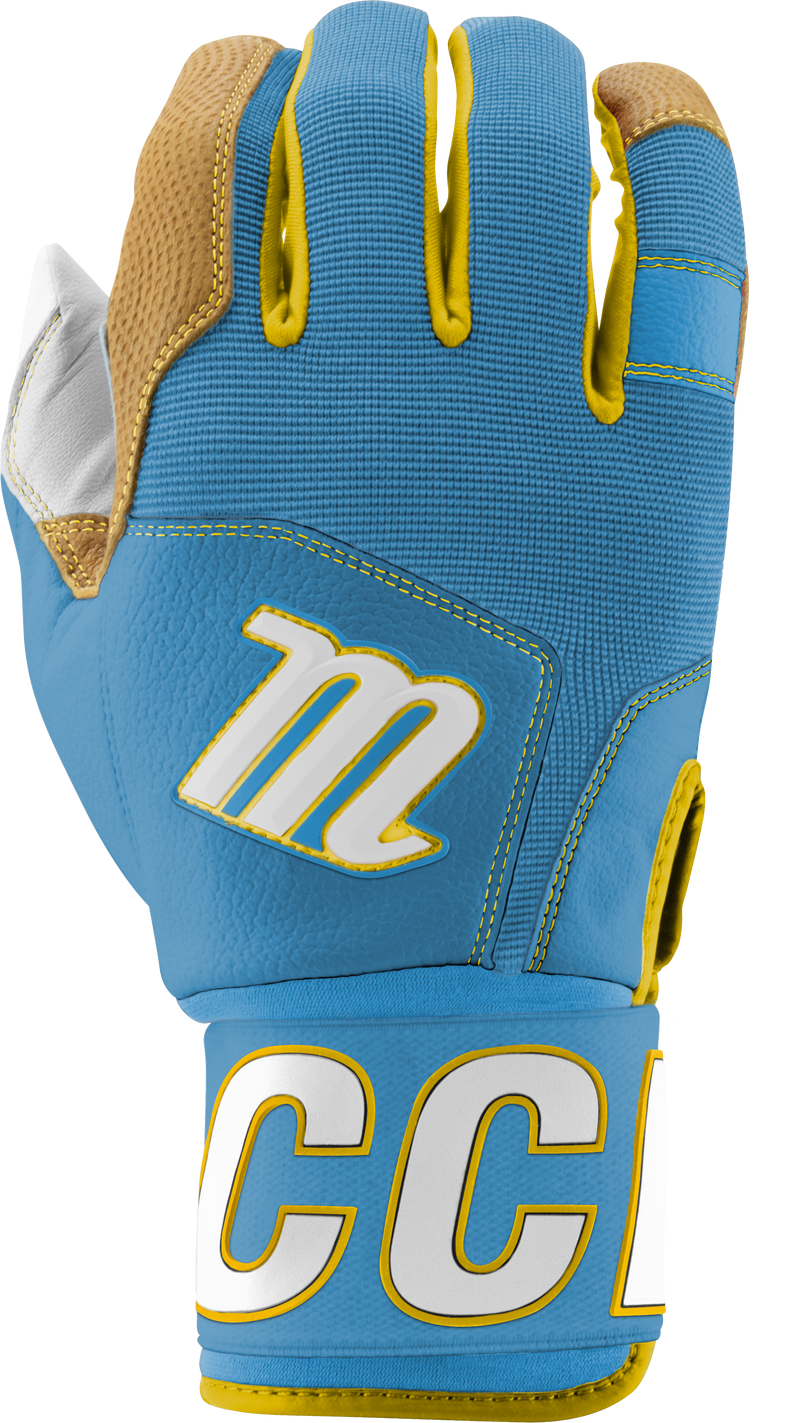 Marucci Blacksmith Wrap Youth Batting Gloves - MBG2BKSMY