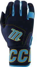Marucci Blacksmith Wrap Youth Batting Gloves - MBG2BKSMY