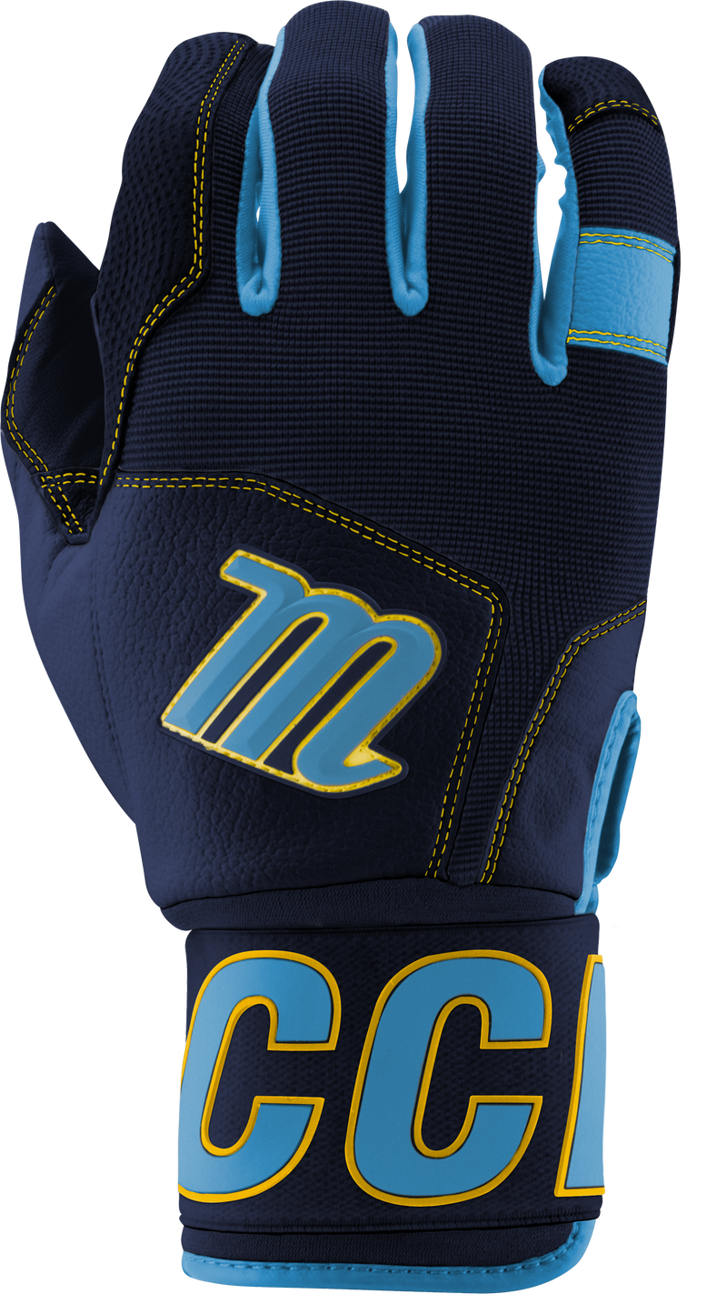 Marucci Blacksmith Wrap Youth Batting Gloves - MBG2BKSMY