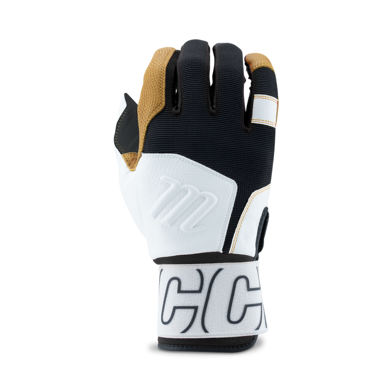 Marucci Blacksmith Wrap Youth Batting Gloves - MBG2BKSMY