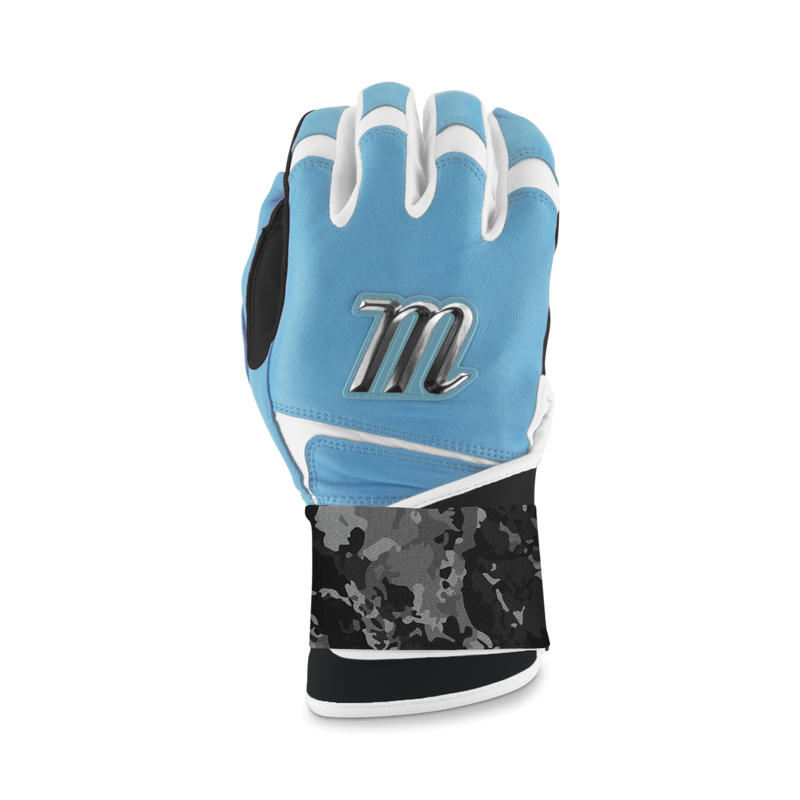 Marucci Remex Adult Columbia Blue/Black Batting Gloves - MBRMX-CB/BK