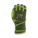 Marucci Remex Adult Olive Green/Lime Green Batting Gloves - MBRMX-OG/LG