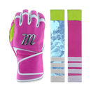 Marucci Remex Adult Pink/Lime Green Batting Gloves - MBRMX-PK/LG