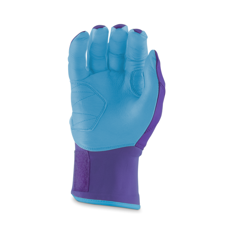 Marucci Remex Adult Purple/Columbia Blue Batting Gloves - MBRMX-PR/CB