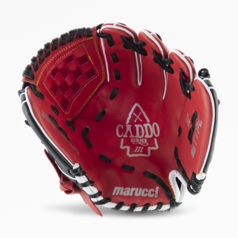 Marucci Caddo Series 10" Basket Weave Baseball Glove - MFG2CD1000-R/BK