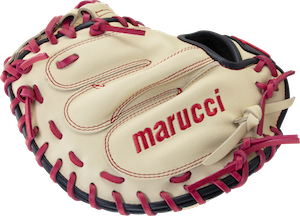 Marucci Oxbow M Type 33.5" Solid Back Catcher Mitt/Glove - MFG2OX235C1-CM/BK