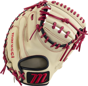 Marucci Oxbow M Type 33.5" Solid Back Catcher Mitt/Glove - MFG2OX235C1-CM/BK