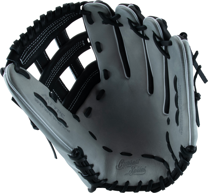 Marucci Cypress Series 78R3 12.75" H Web Baseball Glove-MFG3CY78R3-BK/GY