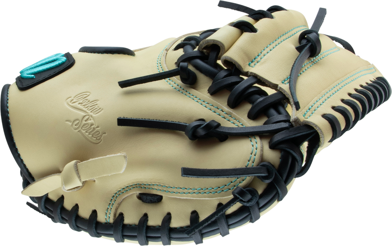 Marucci 235C1 Oxbow M Type 33.5" Solid Back Catcher Mitt/Glove - MFG3OX235C1-CM/BK