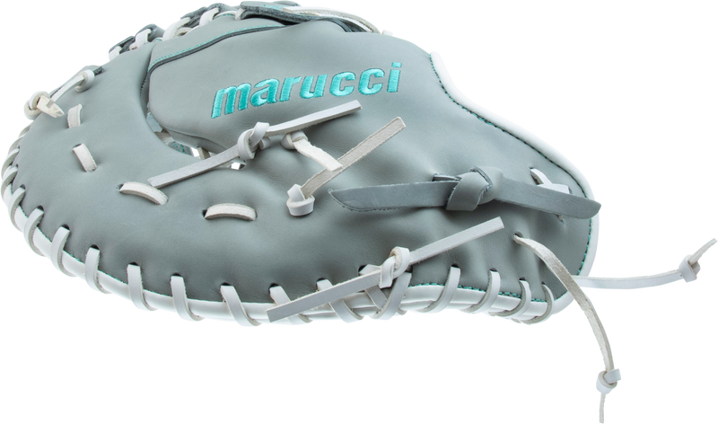 Marucci 39S2 Palmetto M Type 13" Fastpitch First Base Glove/Mitt - MFG3PL39S2FP-GY/RT